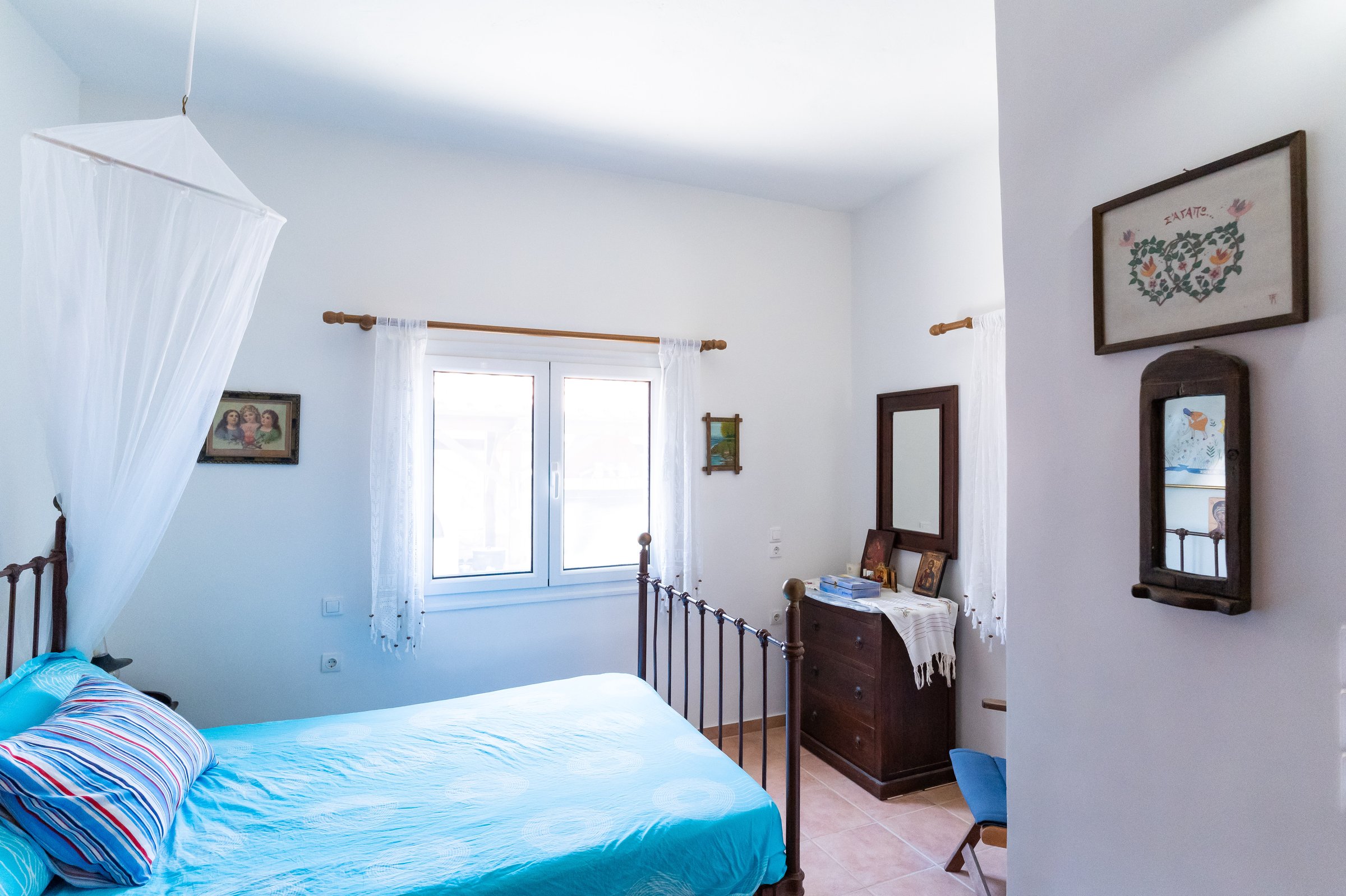 Master bedroom of the Traditional Ikarian Edition House